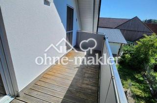 Wohnung mieten in Heretsrieder Str. 22A, 86485 Biberbach, Affaltern: Moderne Dachgeschosswohnung mit Glasfaser, Balkon – inklusive Küchenzeile