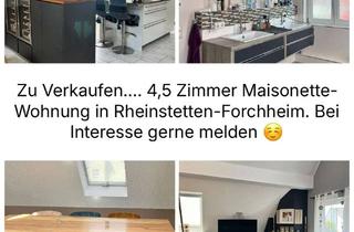 Wohnung kaufen in Karl-Schlageter-Str. 20, 76287 Rheinstetten, 4,5 Zimmer Maissonettewohnung