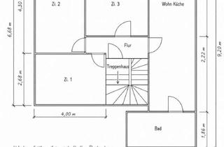 Wohnung mieten in Grimmaische Straße, 04643 Geithain, 3-Zimmer-Wohnung in zentraler Lage von Geithain