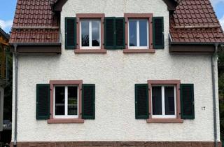 Haus mieten in Rudi-Wünzer-Straße 17, 69483 Wald-Michelbach, Einfamilienhaus mit großem Garten (5 Zimmer, 2 Bäder, Loggia, Stellplatz & Garten)