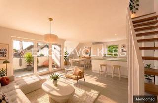 Wohnung kaufen in 63303 Dreieich, Exklusives Wohnen in Dreieich: Lichtdurchflutete Maisonette mit Südloggia und Blick ins Grüne