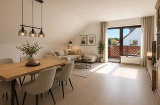 Wohnung kaufen in 61267 Neu-Anspach, Charmante Dachgeschosswohnung mit viel Platz und Potenzial in ruhigem 3-Parteienhaus