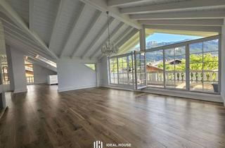 Loft kaufen in Wiesengrundstraße 10, 83229 Aschau, Provisionsfrei: Dachgeschoss-Loft | Panorama Kampenwand & Schloss | 108 m² | Energieklasse A