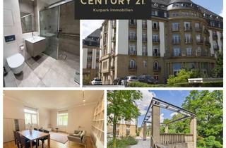 Wohnung kaufen in 61231 Bad Nauheim, Großzügige 2-Zimmerwohnung im ehemaligen Grandhotel mit Blick ins Grüne