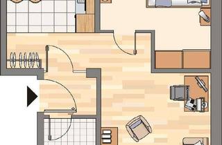 Sozialwohnungen mieten in Hänselweg 38, 44339 Kemminghausen, 2-Zimmer-Wohnung in Dortmund Kemminghausen (ohne WBS)