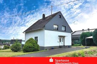 Einfamilienhaus kaufen in 57583 Nauroth, Gepflegtes Einfamilienhaus mit Garage, Balkon und großem Garten