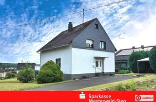 Einfamilienhaus kaufen in 57583 Nauroth, Gepflegtes Einfamilienhaus mit Garage, Balkon und großem Garten