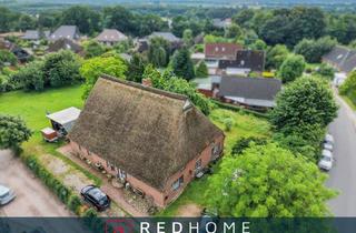 Haus kaufen in 25704 Bargenstedt, Ein Zuhause mit Geschichte und Zukunft – Reetdachhaus mit Einliegerwohnung und großem Grundstück