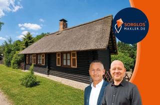 Einfamilienhaus kaufen in 39517 Cröchern, Holzhaus unter Reet – naturnah wohnen in Cröchern