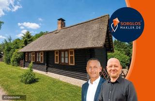 Einfamilienhaus kaufen in 39517 Cröchern, Holzhaus unter Reet – naturnah wohnen in Cröchern
