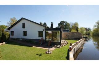 Haus kaufen in 15370 Fredersdorf-Vogelsdorf, Wohnen direkt am See! Ihr gepflegter Massivbungalow mit Wintergärten, Garage und sehr schönem Garten