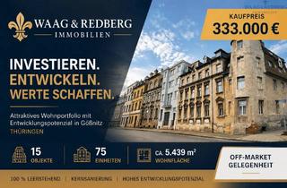 Anlageobjekt in 04639 Gößnitz, Attraktives Paket - Jetzt in 90 Altbauten investieren