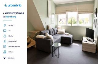 Immobilie mieten in Greifensteinweg, 90411 Buchenbühl, Möblierte 2-Zimmerwohnung Nürnberg - Wohnen auf Zeit