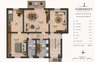 Wohnung mieten in Lauterbachstr. 12, 01796 Pirna, Helle 4-Raum-Wohnung mit Balkon – ca. 85 m² – frisch saniert – ruhige Innenhoflage im Zentrum