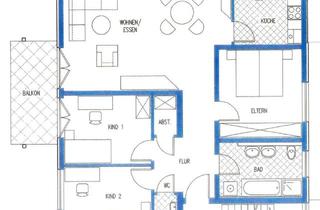 Wohnung mieten in 77704 Oberkirch, Gepflegte 4-Zimmer-Wohnung mit Balkon in Oberkirch