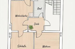 Wohnung mieten in Harnackstraße, 44139 Dortmund, Ruhige sanierte Altbau-Wohnung im Kreuzviertel mit Garten