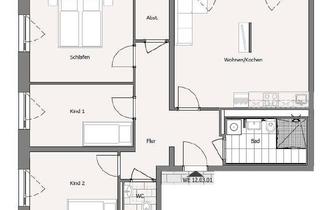 Wohnung mieten in Landfliegerstraße 12, 12487 Johannisthal, Neubau // Praktische 4-Zimmer-Wohnung mit Einbauküche und Balkon