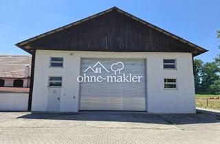 Gewerbeimmobilie mieten in 84149 Velden, Lagerhalle / Gewerbehalle mit 644m² und großem Rolltor an der B388