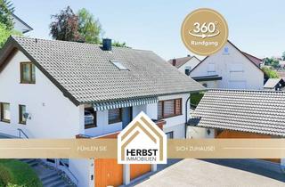 Haus kaufen in 72351 Geislingen, Top gepflegt in bevorzugter Wohnlage: 4 Garagen, 2 Balkone, Garten, Hobbyraum, ELW mögl., bezugsfrei