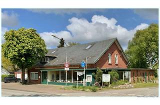 Haus kaufen in 25856 Hattstedt, Vielseitig nutzbares Wohn- und Geschäftshaus mit Ladenlokal und Wohnungen an der Bundesstrasse !