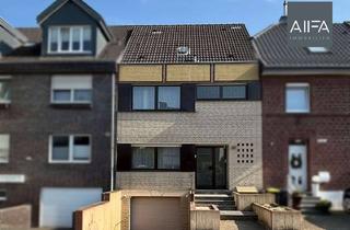 Haus kaufen in 41363 Jüchen, AllFa – Charmantes Reihenmittelhaus mit Kamin, Terrasse, Balkon und Tiefgarage in Jüchen!