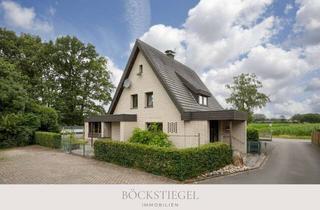 Einfamilienhaus kaufen in 33775 Versmold, Freistehendes Einfamilienhaus mit Potenzial & tollem Weitblick in Versmold