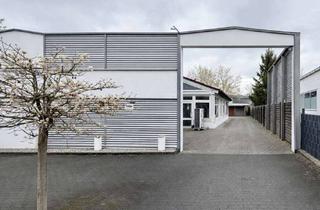 Gewerbeimmobilie kaufen in 59069 Rhynern, Vielseitig nutzbare Gewerbehalle mit angrenzendem Wohnhaus in attraktiver Lage von Hamm