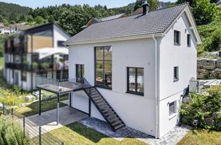Einfamilienhaus kaufen in 76596 Forbach, Langenbrand: Wo Familie Zukunft hat – neuwertiges Effizienzhaus mit Einliegerwohnung im Schwarzwald