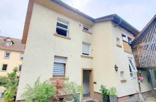 Haus kaufen in 75196 Remchingen, Maisonettewohnung zur Selbstnutzung mit weiterer Mietwohnung und großer Scheune/Werkstatt