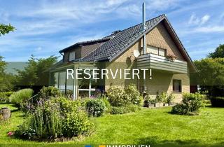 Haus kaufen in 32602 Vlotho, Naturnah leben & Aussicht genießen – mit Garten und Doppelgarage in Exter