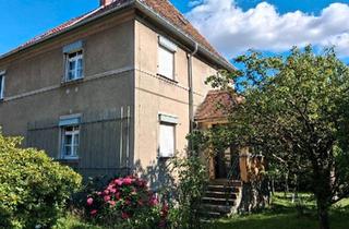 Doppelhaushälfte kaufen in 02708 Löbau, Löbau - Grundstück mit Doppelhaushälfte (101 jährig)