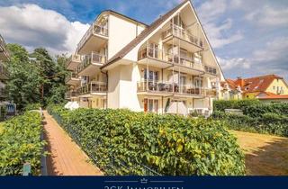 Wohnung kaufen in Am Kurpark, 18586 Baabe, 1. Strandreihe in Baabe: Möblierte 2-Zimmer-Ferienwohnung mit Süd-Balkon, Stellplatz & Meerblick!