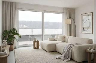 Wohnung kaufen in Bertha-Benz-Straße, 75223 Niefern-Öschelbronn, Neubau KfW-55 | 4-Zimmer Maisonette mit Dachterrasse & Carport