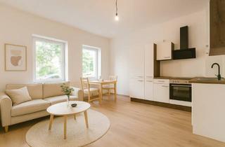 Wohnung mieten in 44147 Dortmund, Design trifft Altbau – kernsanierte 2-Zimmer-Wohnung mit Einbauküche