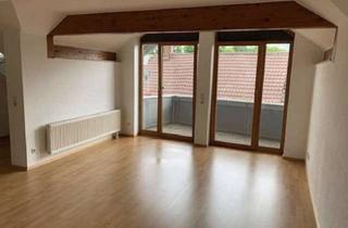 Wohnung mieten in 88348 Bad Saulgau, Attraktive Ein-Zimmer-Dachgeschosswohnung mit Balkon in Bad Saulgau