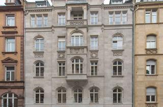 Wohnung mieten in Weserstraße 14, 60329 Bahnhofsviertel, Geschmackvolle 3-Zimmer-Stialtbau-Wohnung mit Balkon u. Einbauküche in zentraler Lage von Frankfurt