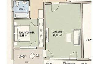 Wohnung mieten in 34225 Baunatal, Helle, modernisierte 3ZKB mit Balkon in zentraler Lage