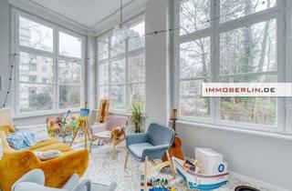 Wohnung kaufen in 12167 Berlin, IMMOBERLIN.DE - Perle in Toplage: Familienfreundliche Altbauwohnung mit Westloggia & Naturkulisse
