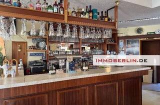 Gewerbeimmobilie kaufen in 15306 Falkenhagen, IMMOBERLIN.DE - Etablierte Gastronomie mit Einliegerwohnung & Südgarten