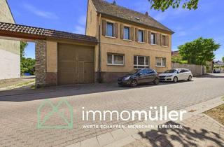 Haus kaufen in Am Untertor, 67592 Flörsheim-Dalsheim, Winzerhof mit Charakter: Sanierungsprojekt mit Scheune, Keller & großem Grundstück in Dalsheim