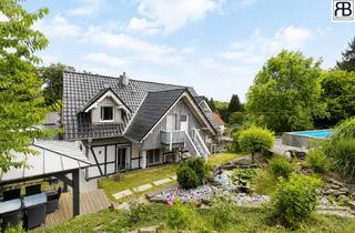 Haus kaufen in 51545 Waldbröl, Platz für die ganze Familie: Traumhaftes Fachwerkhaus mit Pool, zwei Wohneinheiten und großem Garten