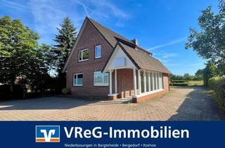 Einfamilienhaus kaufen in 21037 Kirchwerder, Hamburg-Kirchwerder: Einfamilienhaus mit Anbau, Einliegeroption & großem Grundstück im Grünen