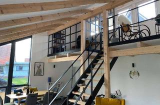 Haus mieten in 38518 Gifhorn, Modernes Massiv Holzhaus mit riesigem Garten mitten in Gifhorn – Wohnen mit Wohlfühlcharakter