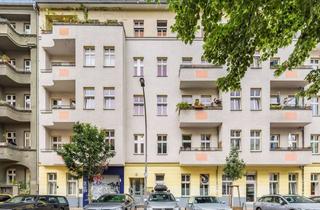 Wohnung kaufen in Seumestraße, 10245 Friedrichshain, Charmante 1-Zimmer-Altbauwohnung nahe Boxhagener Platz