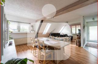 Wohnung kaufen in 79664 Wehr, Charmantes Dachgeschoss-Refugium: 4-Zimmer-Maisonette mit besonderem Ambiente