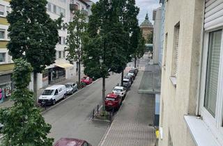Wohnung kaufen in Lameystraße 12a, 68165 Schwetzingerstadt, Von meinem Balkon kann ich den Wasserturm sehen