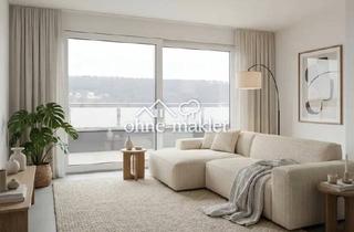 Wohnung kaufen in 75223 Niefern-Öschelbronn, Neubau KfW-55 | 4-Zimmer Maisonette mit Dachterrasse & Carport