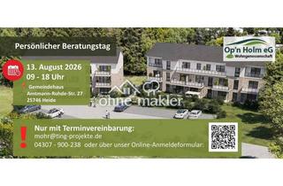 Wohnung kaufen in 25746 Süderholm, Op'n Holm - 4-Zimmer - Süd-West-Terasse - private Wohngenossenschaft