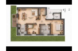 Wohnung mieten in 33397 Rietberg, barrierefreie EG-Wohnung mit eigenem Garten in Mastholte (KFW 55)