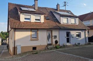 Doppelhaushälfte kaufen in 74336 Brackenheim, Modernisierte Doppelhaushälfte mit Charme – PROVISIONSFREI und sofort bezugsfrei in Brackenheim Nr.1